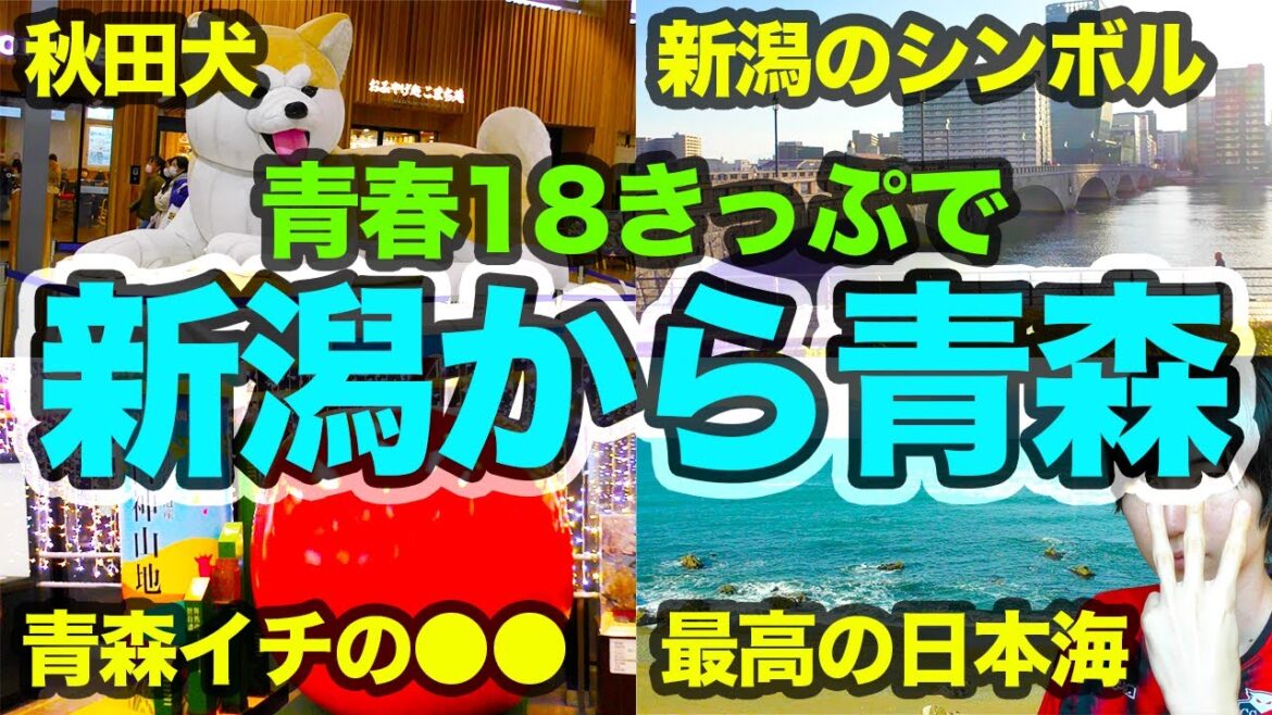 【新潟→弘前】冬の日本海を電車でのぞむなら、このルートが最強【青春18きっぷ】 【新潟→弘前】冬の日本海を電車でのぞむなら、このルートが最強【青春18きっぷ】