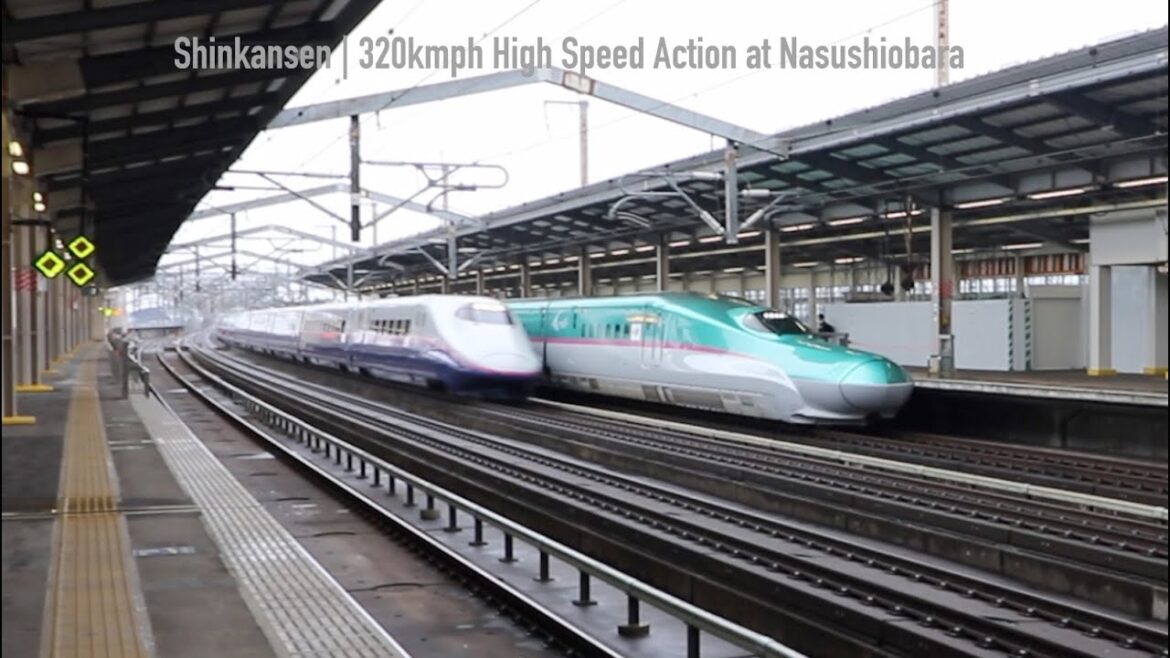 Shinkansen | 320kmph High Speed Action at Nasushiobara Shinkansen | 320kmph High Speed Action at Nasushiobara