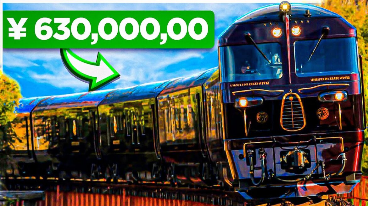 Inside Japan's MOST LUXURY Train, the Worlds ONLY 7 STAR Train...