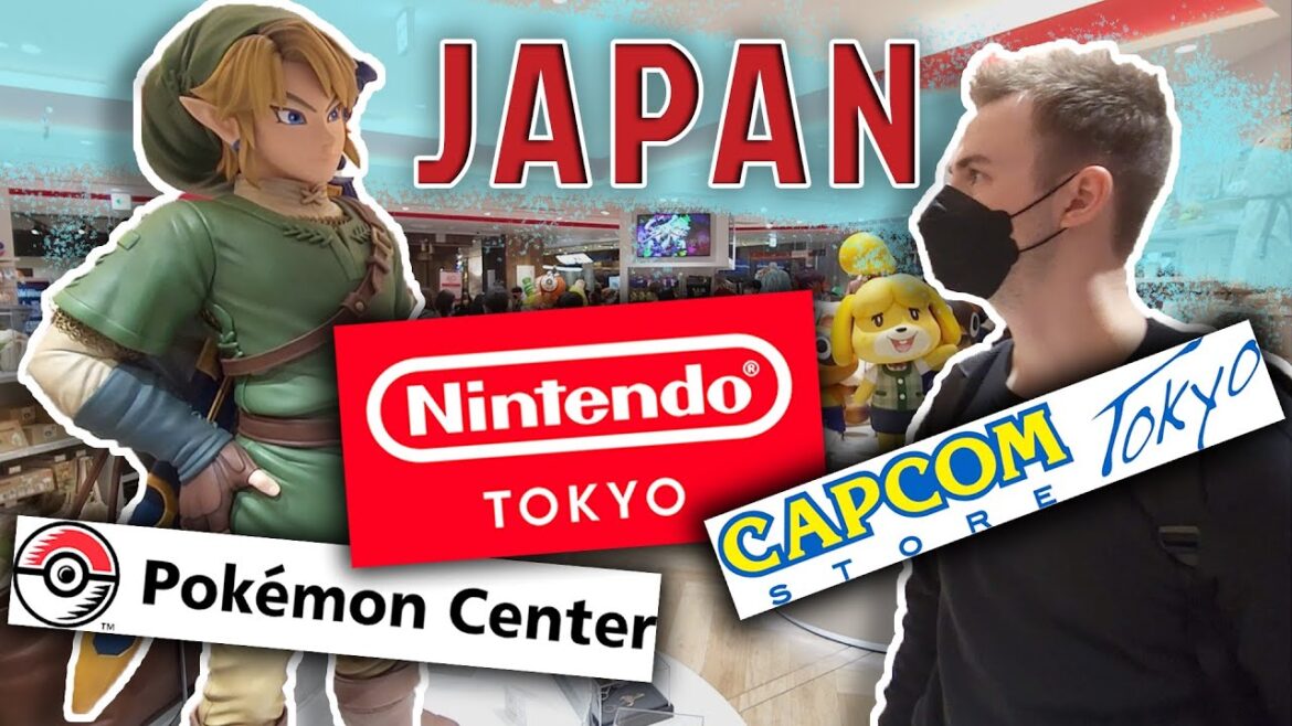 BACK IN JAPAN!! [Nintendo Store, Capcom Store, Pokémon Center]
