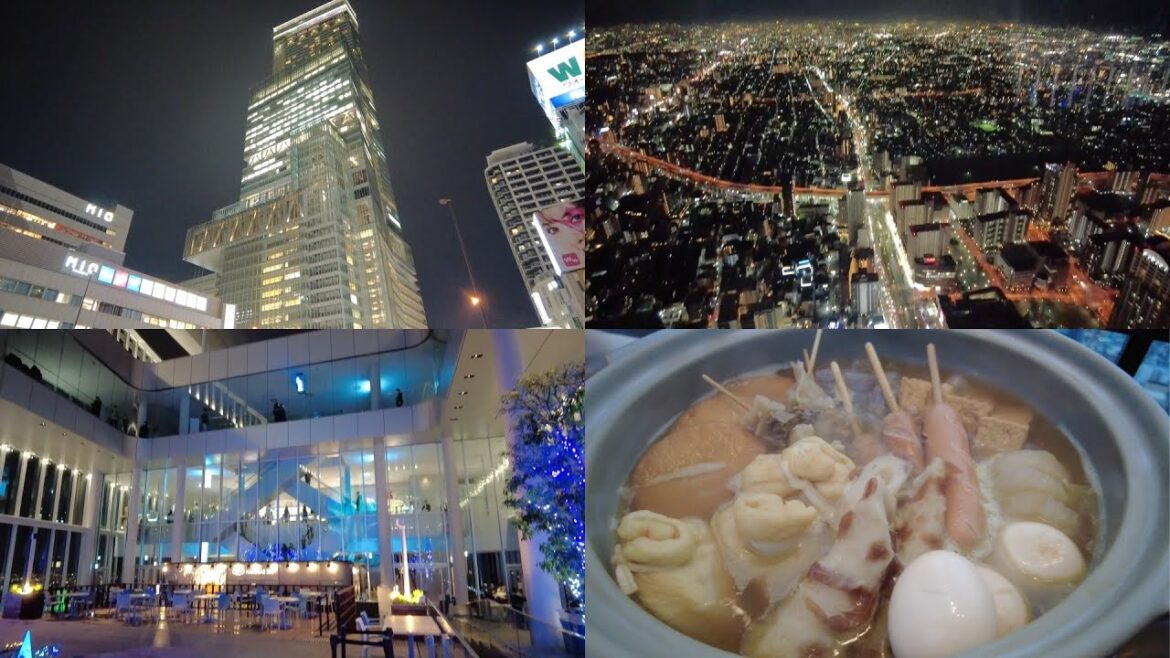 【Abeno Harukas】 Tallest skyscraper in Japan with observation deck (#009) | Osaka