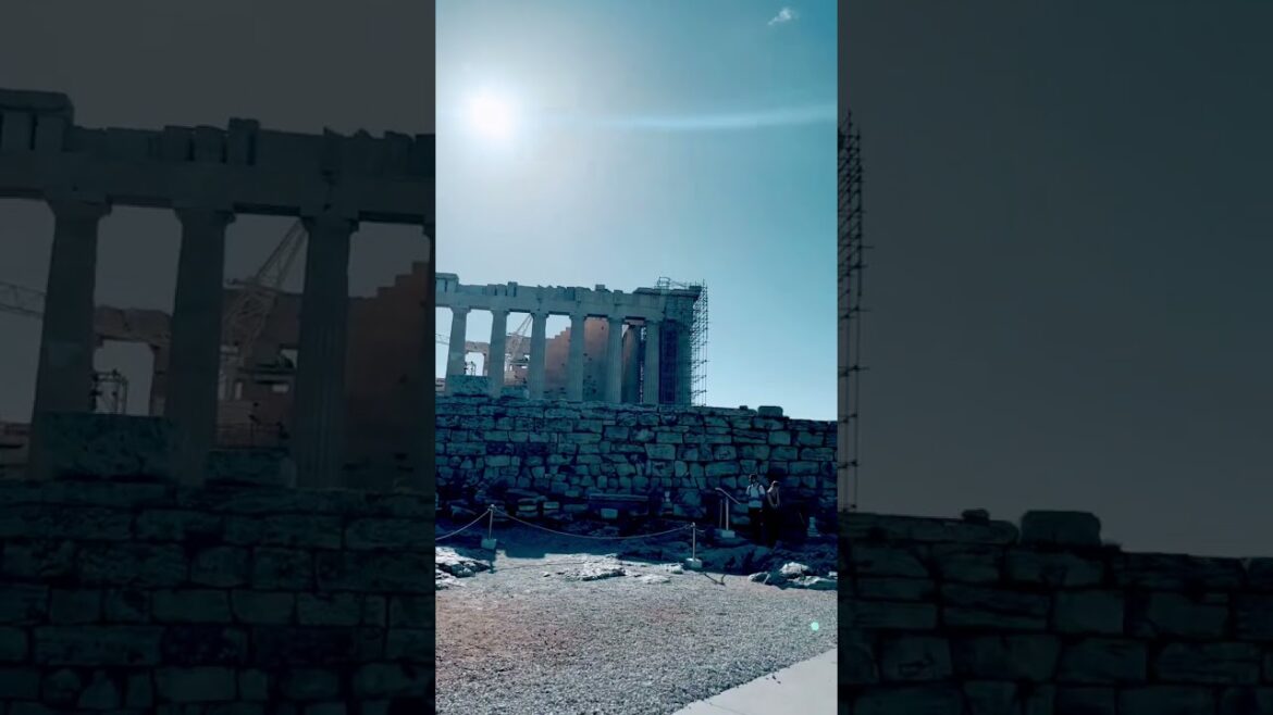 🇬🇷 #acropolis #complex #athens #greece #europe #travel #vlog 😊