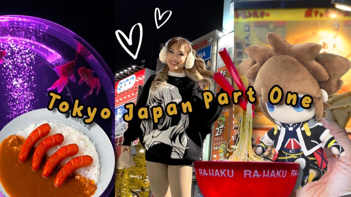 TOKYO JAPAN VLOG EP 1 | Food, Shin-Yokohama Ramen Museum, Art Aquarium, Ginza, Starbucks Roastery