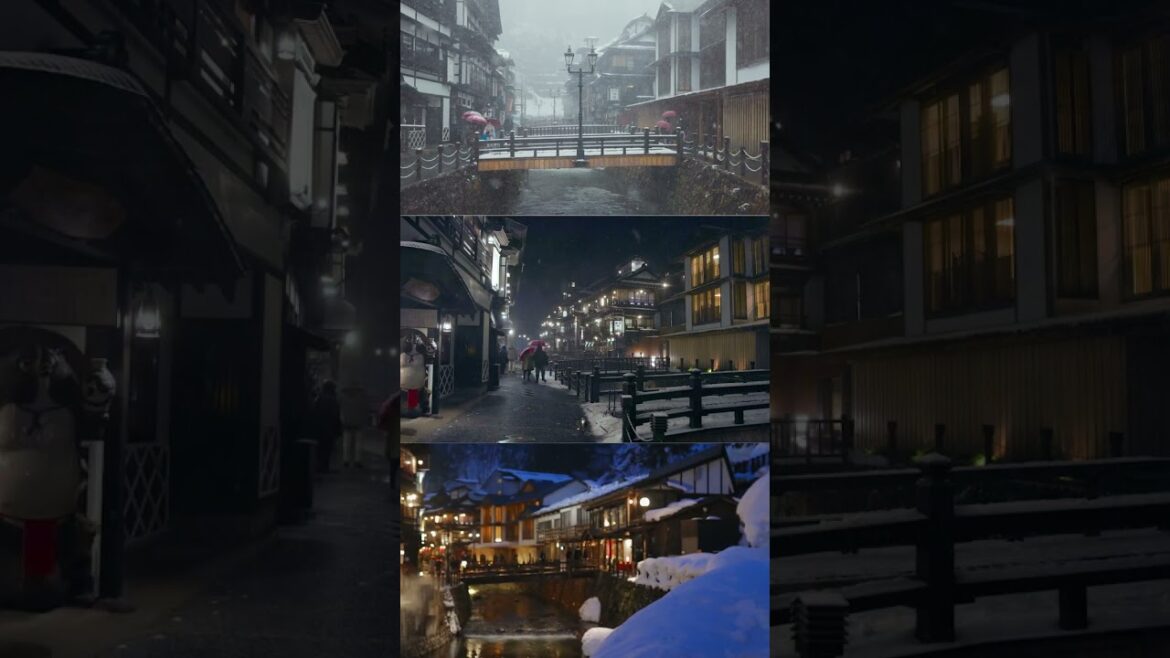 Capturing the Beauty of Ginzan Onsen: The Camera vs The Shots