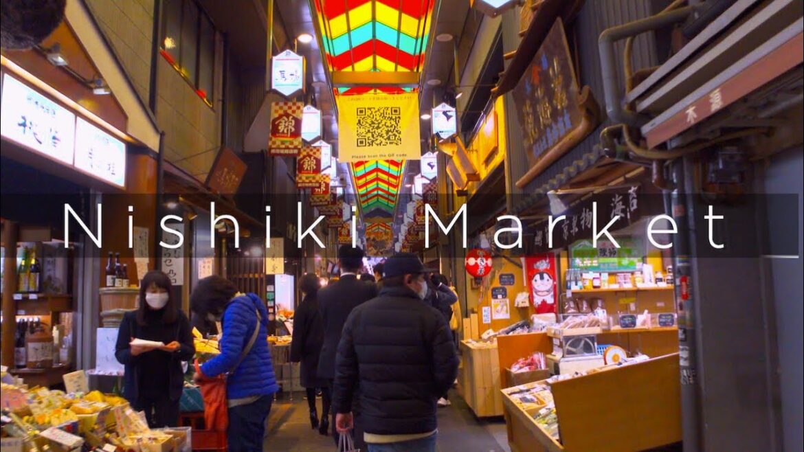 【京都】錦市場散歩/Nishiki market walk【4K HDR】
