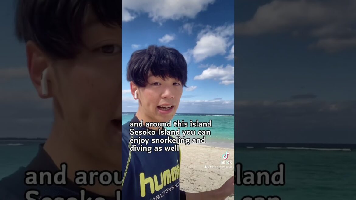 Sesoko beach in Okinawa #shorts #japantravel #japantrip #travellikealocal #traveljapan #okinawa