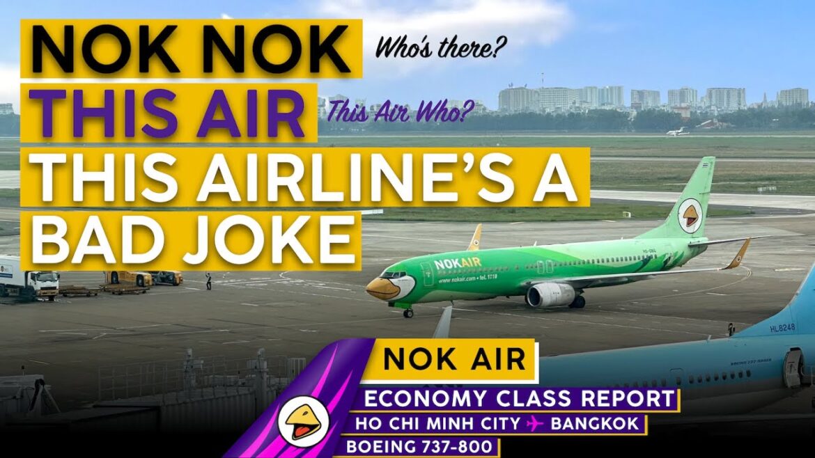 NOK AIR Economy Class 🇻🇳⇢🇹🇭【4K Trip Report Ho Chi Minh City to Bangkok】A BAD Joke! NOK AIR Economy Class 🇻🇳⇢🇹🇭【4K Trip Report Ho Chi Minh City to Bangkok】A BAD Joke!