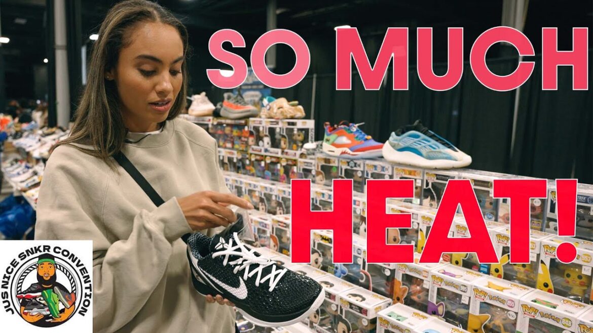2022's HOTTEST SNEAKERS!  Kobe Mambacita, Doernbechers and MORE at the Jus Nice Sneaker Convention!