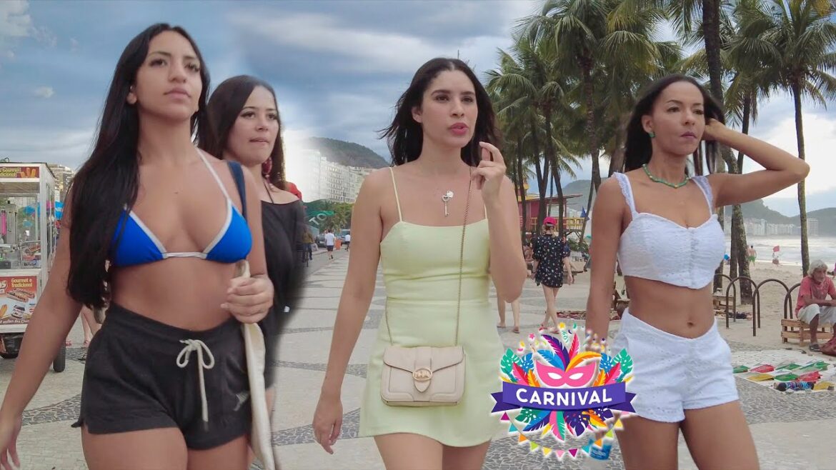 🇧🇷 RIO DE JANEIRO COPACABANA, Brazil Walking Tour | 2023