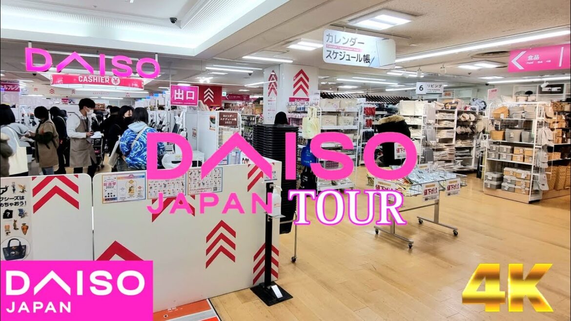DAISO JAPAN TOUR SHOPPING AT DAISO