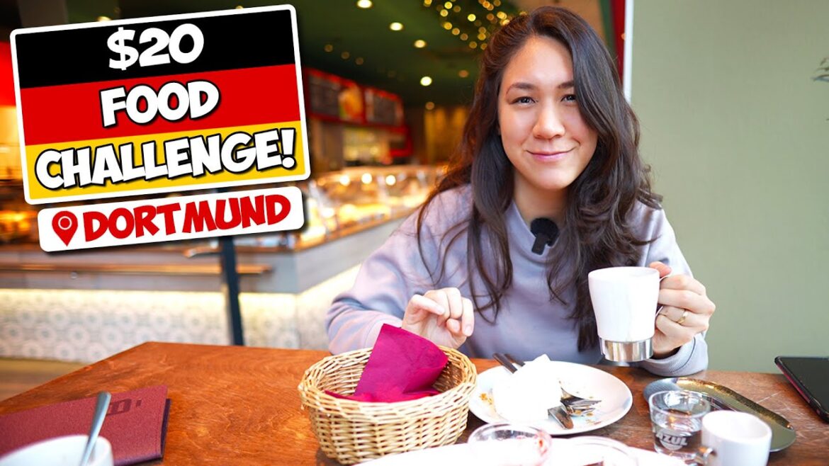 $20 STREET FOOD CHALLENGE in Germany!