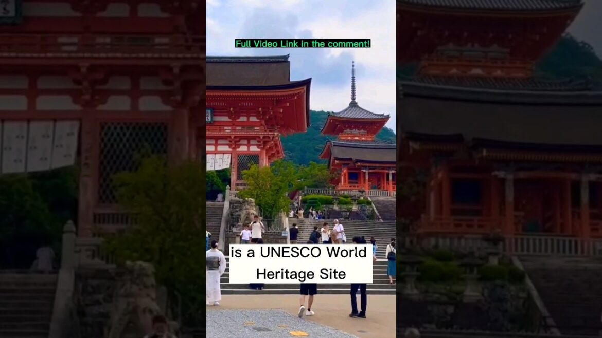 Discover the MOST STUNNING temple in Kyoto - Travel Video #shorts