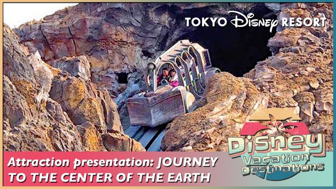 Attraction presentation: JOURNEY TO THE CENTER OF THE EARTH at Tokyo Disney Sea, Tokyo Disney Resort