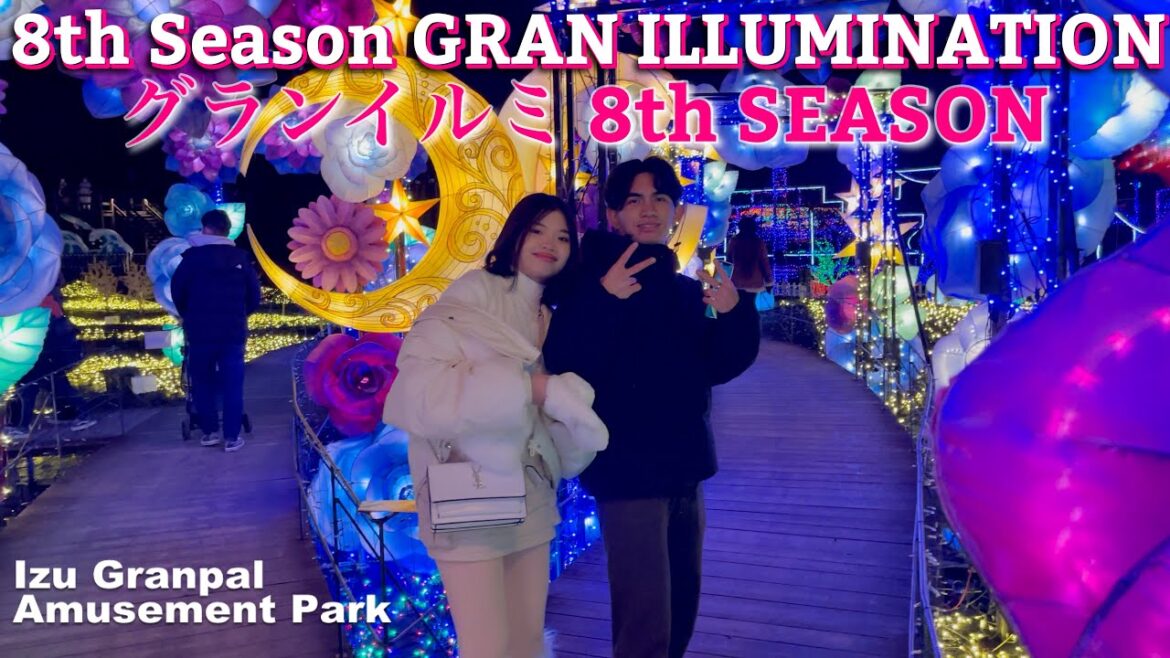 8TH SEASON GRAN ILLUMINATION | Izu Granpal Amusement Park | Izu City Shizuoka Japan | 4K HDR 8TH SEASON GRAN ILLUMINATION | Izu Granpal Amusement Park | Izu City Shizuoka Japan | 4K HDR