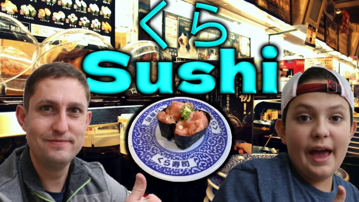 CONVEYOR BELT SUSHI FEAST in Japan | Kura review