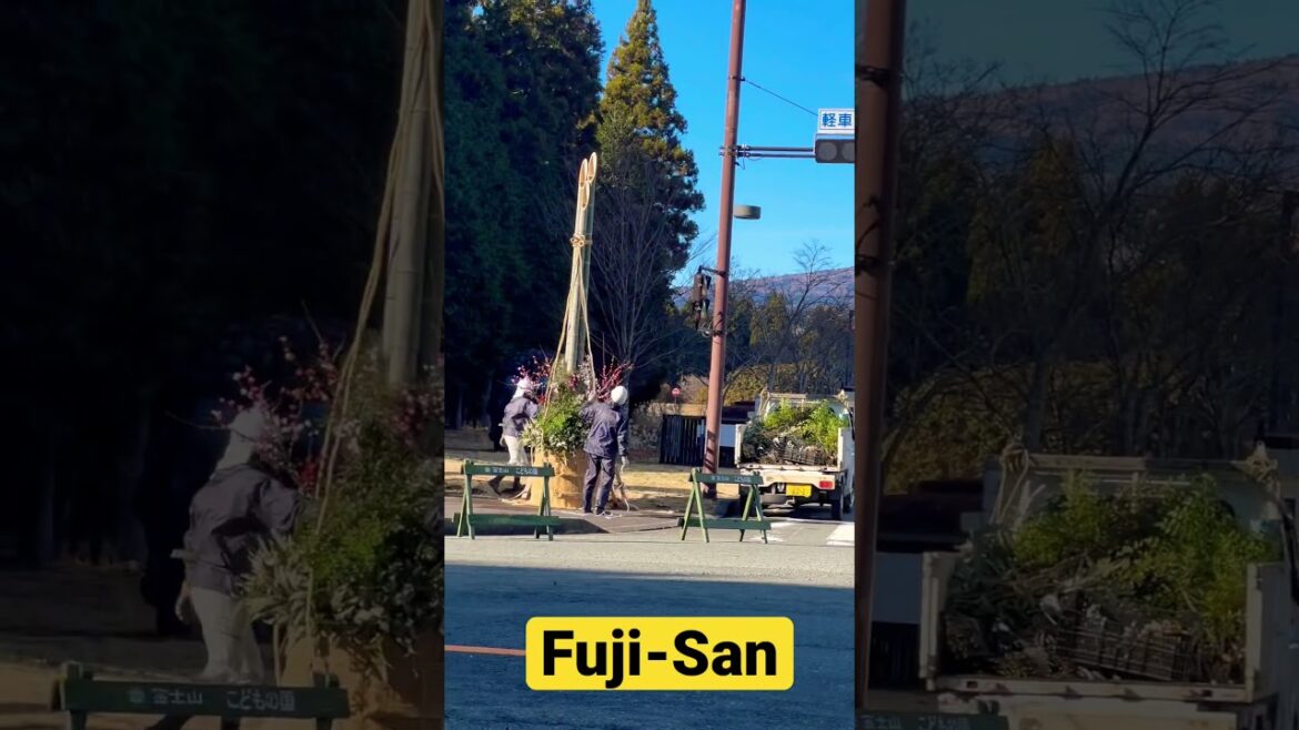 PREPARAN LOS ADORNOS DE AñO NUEVO EN FRENTE DEL MONTE FUJI! #japon #shorts #asia MonteFuji PREPARAN LOS ADORNOS DE AñO NUEVO EN FRENTE DEL MONTE FUJI! #japon #shorts #asia MonteFuji