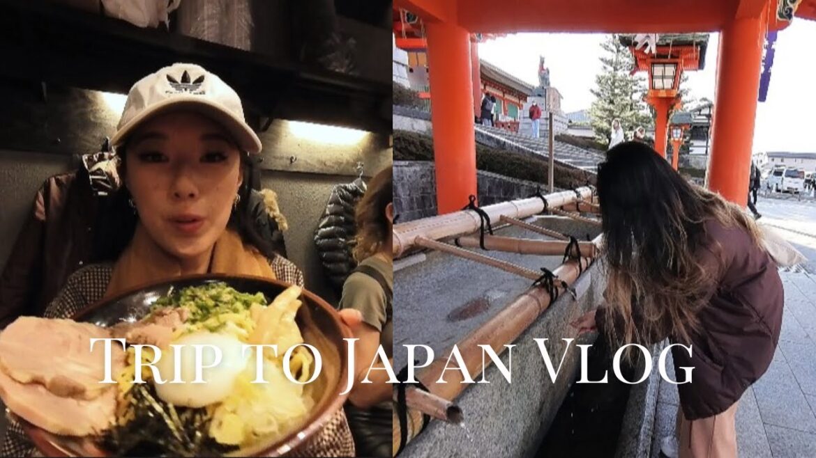 Trip to Japan Vlog | Flying to Tokyo, tasting sake, ryokan experience, and eating lots of food