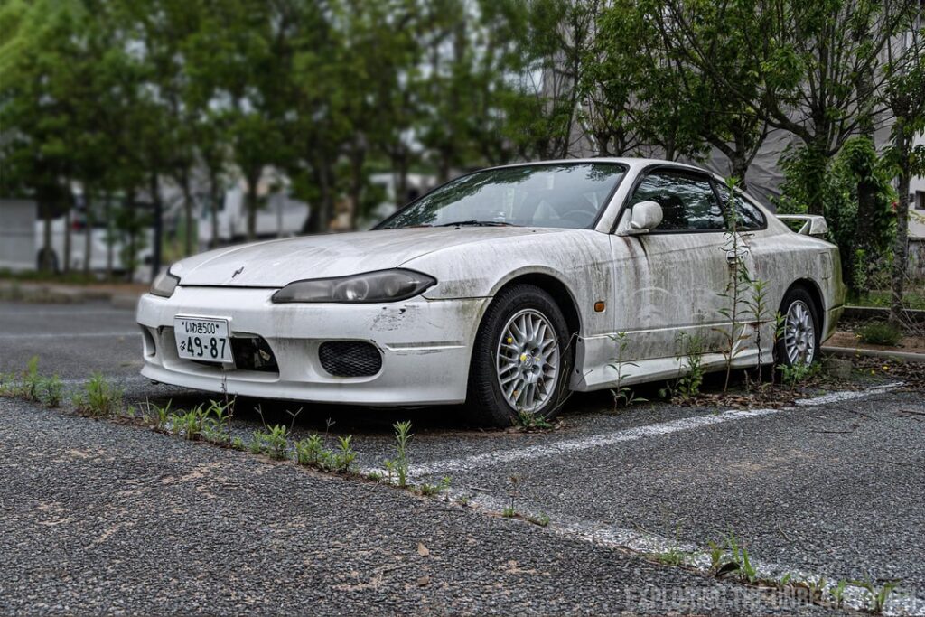 Abandoned JDM cars in the Fukushima Exclusion Zone | multiple pics, video in comments
