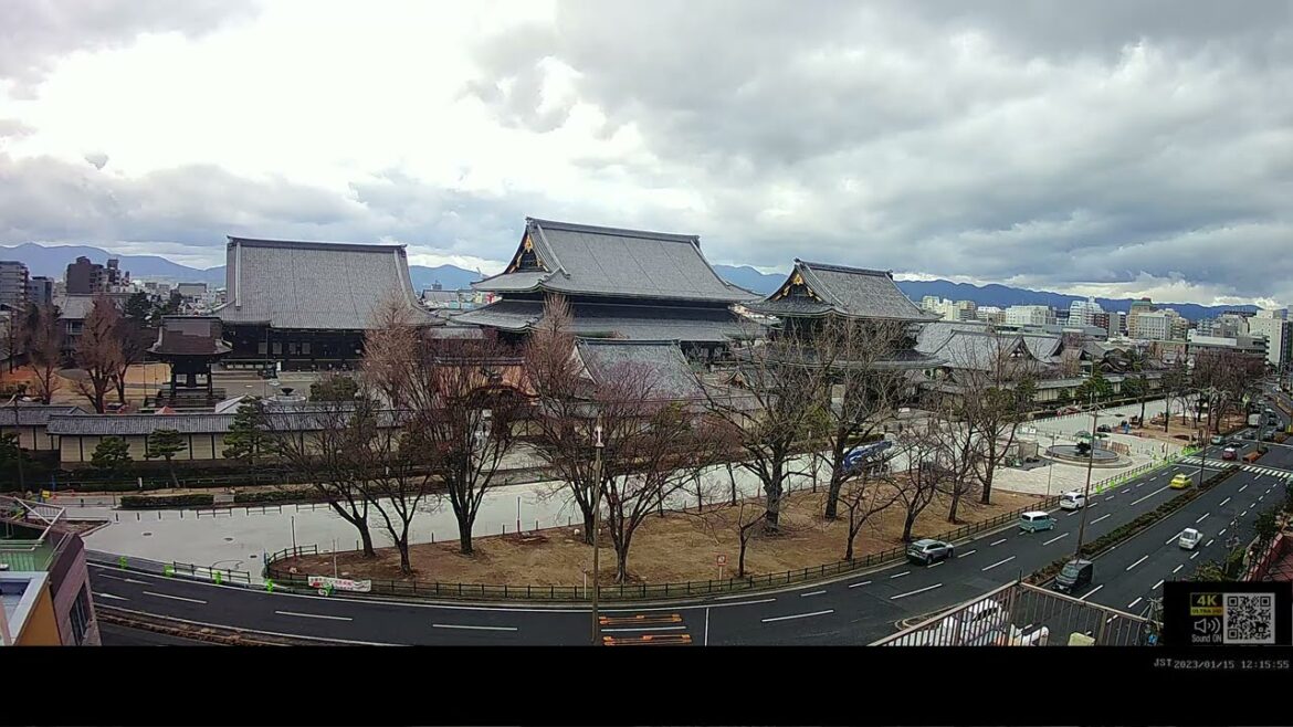 【ARCHIVE】 (KYOTO JAPAN LIVE CAMERA) 2023/01/15 12:00～