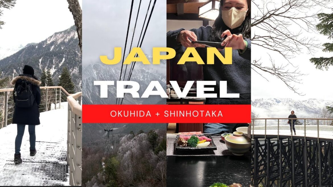 Japan Travel | Shinhotaka Ropeway + Okuhida | Mountains, snow and ryokan stay
