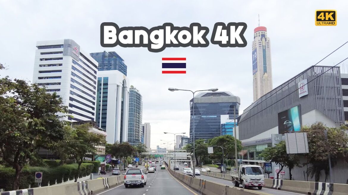 Driving 4K đšđ Krung Thon Bridge to Rama 9 – Bangkok Thailand Driving 4K đšđ Krung Thon Bridge to Rama 9 - Bangkok Thailand