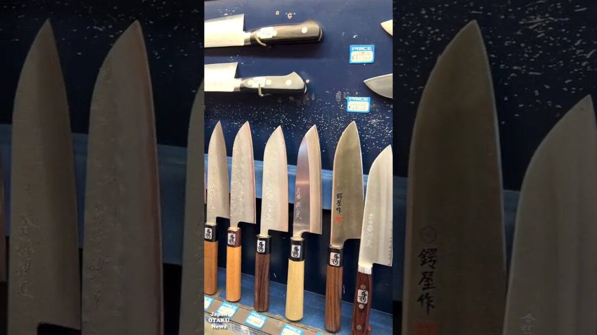 【つば屋】Kappabashi TSUBAYA Japanese Knife Japan OTAKU News #shorts 【つば屋】Kappabashi TSUBAYA Japanese Knife Japan OTAKU News #shorts