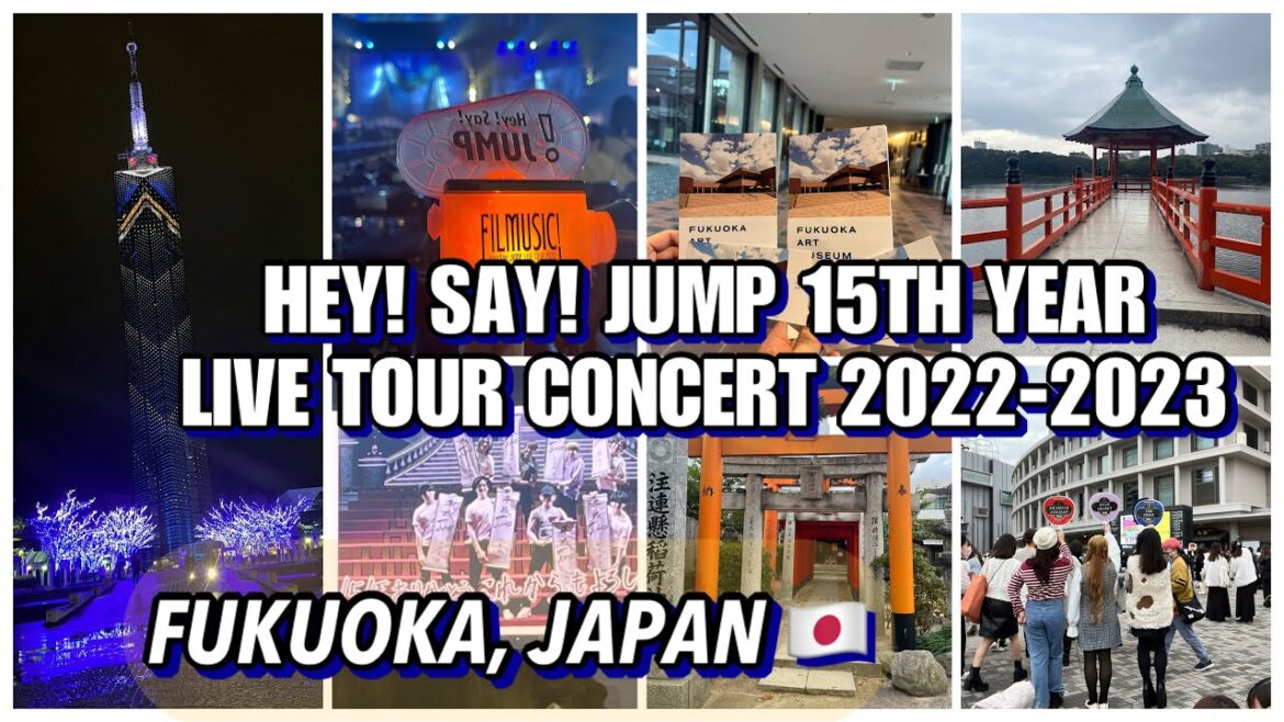 Fukuoka Japan - Watching Hey! Say! JUMP 15th year anniversary concert [Vlog #16]