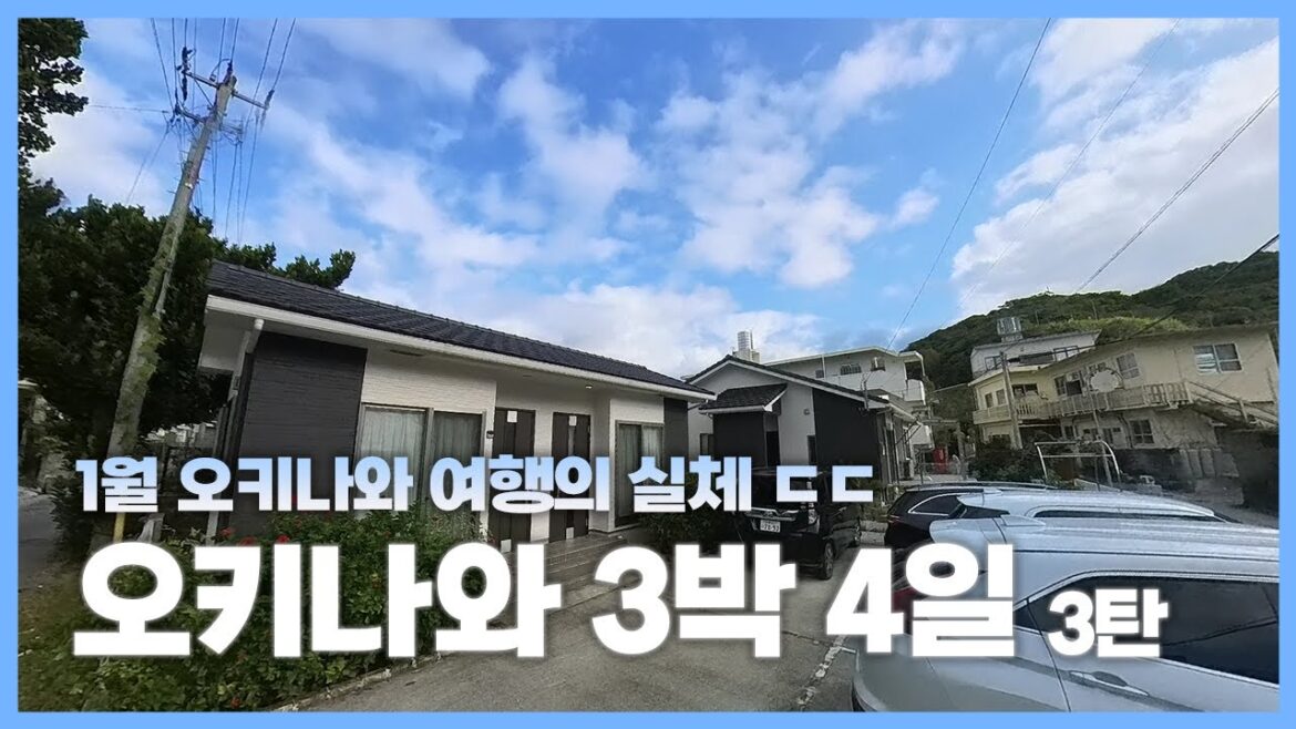 오키나와 3박 4일 세번째 날 / 1월 오키나와 여행의 실체 ㄷㄷ 여행 가기전에 꼭 보세요 / 한국인 커플 해외여행 브이로그 / Okinawa Korean Couple V-log