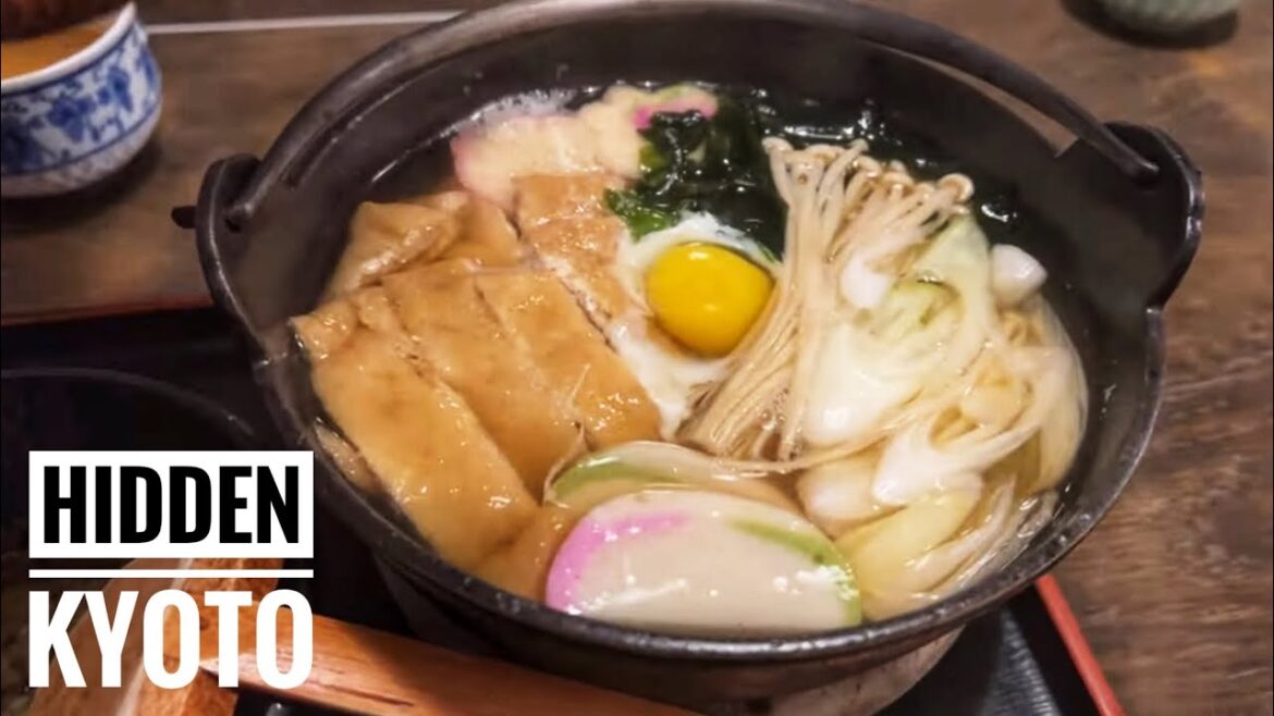 Udon Dinner & Hidden Kyoto Hotel Room Tour