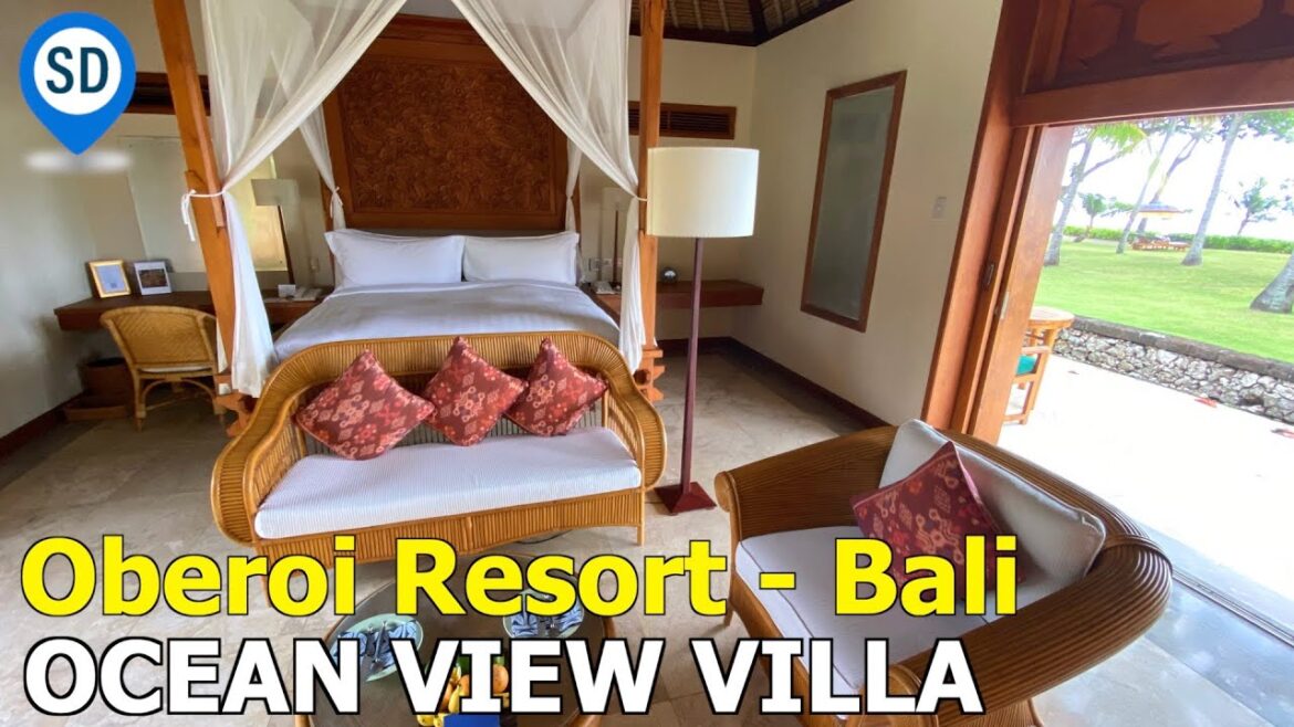 Oberoi Resort Bali - Luxury Beach Villa Tour