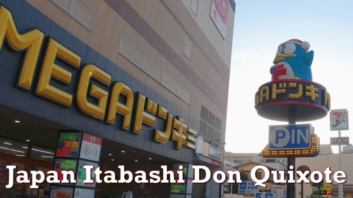 Itabashi Japan Don Quixote Megastore Walk Thru 2023.01.26 Drugstore Supermarket Shopping Souvenir
