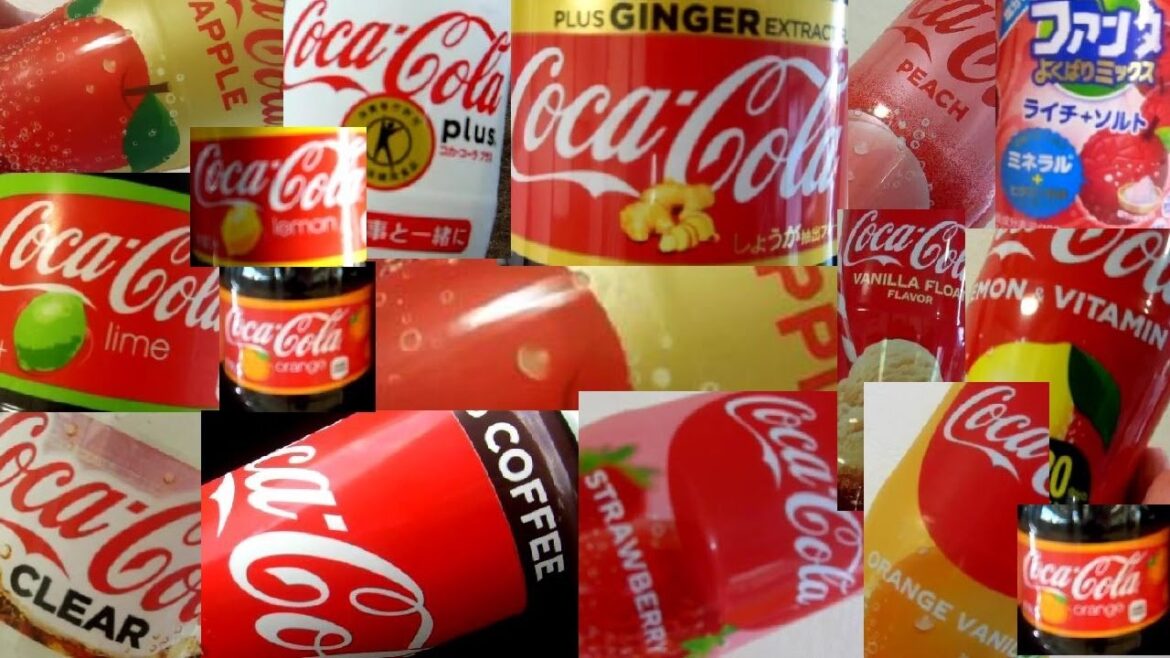 14 Coca Cola Flavors in Japan 14 Coca Cola Flavors in Japan