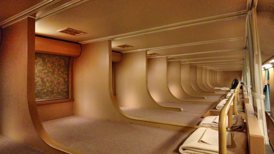 Cheapest seat on Japan’s overnight sleeper train Sunrise Seto Part 4 Cheapest seat on Japan’s overnight sleeper train Sunrise Seto Part 4
