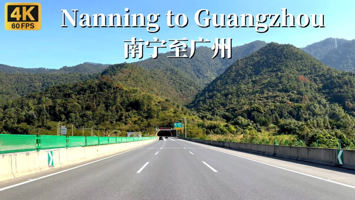 4k中国街景-南宁到广州高速公路开车 4k中国街景-南宁到广州高速公路开车