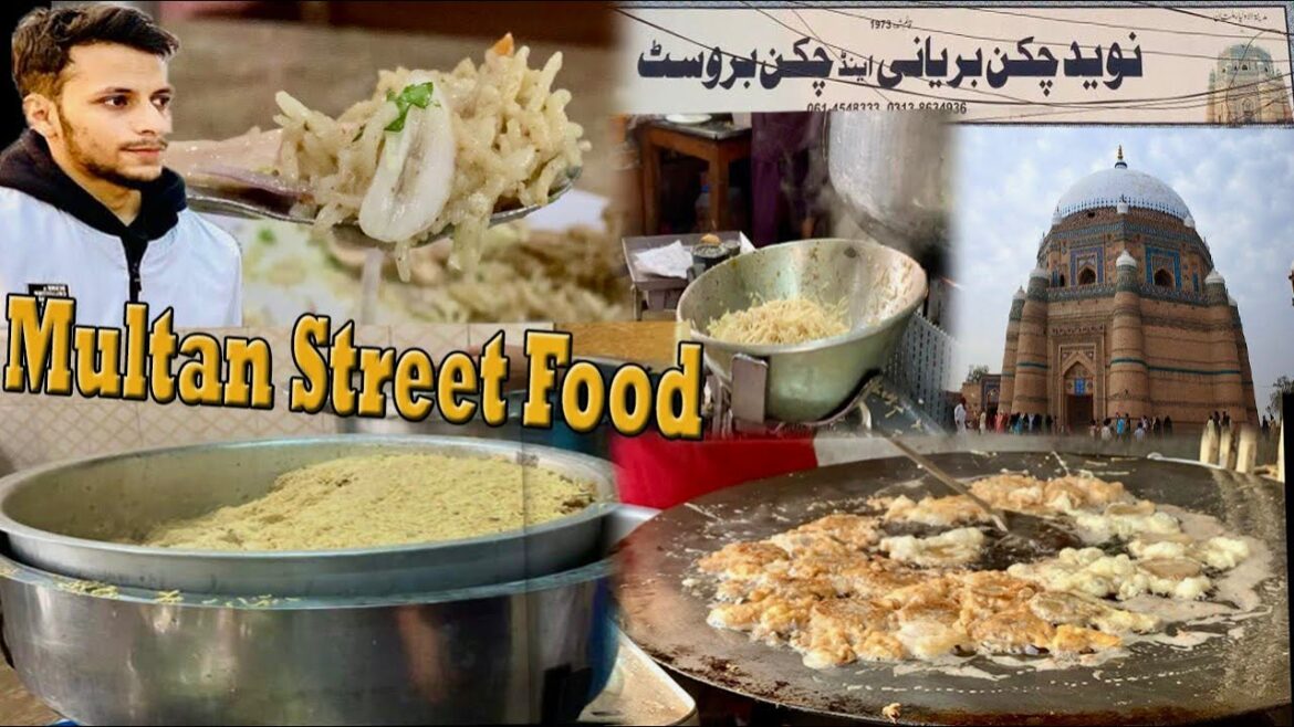 Most Famous Naveed Chicken Biryani Multan | Pakistani Street Food Tour In Multan