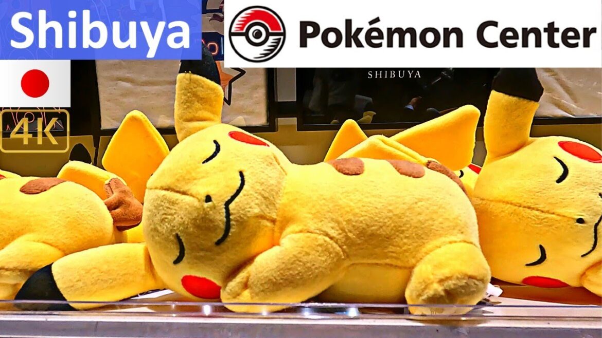 Pokemon Center Shibuya Tokyo Jan 2023 | 4k Virtual Tour/Japan/Store Shopping/ASMR/Pikachu Pokemon Center Shibuya Tokyo Jan 2023 | 4k Virtual Tour/Japan/Store Shopping/ASMR/Pikachu