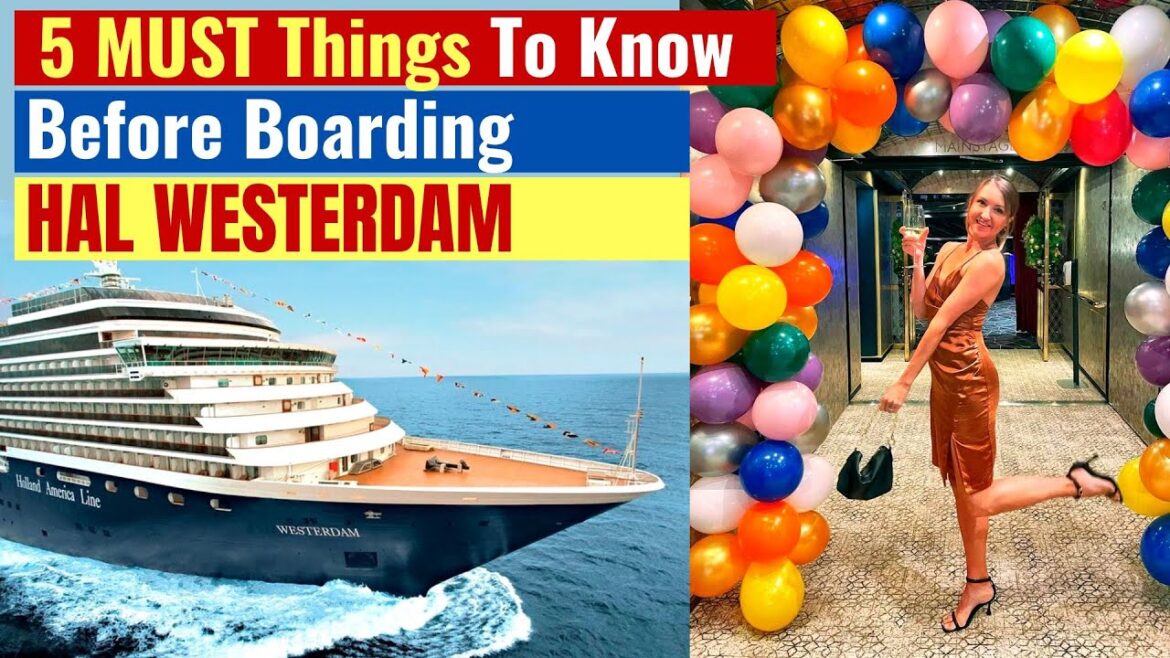 Holland America Westerdam (Features And Overview)