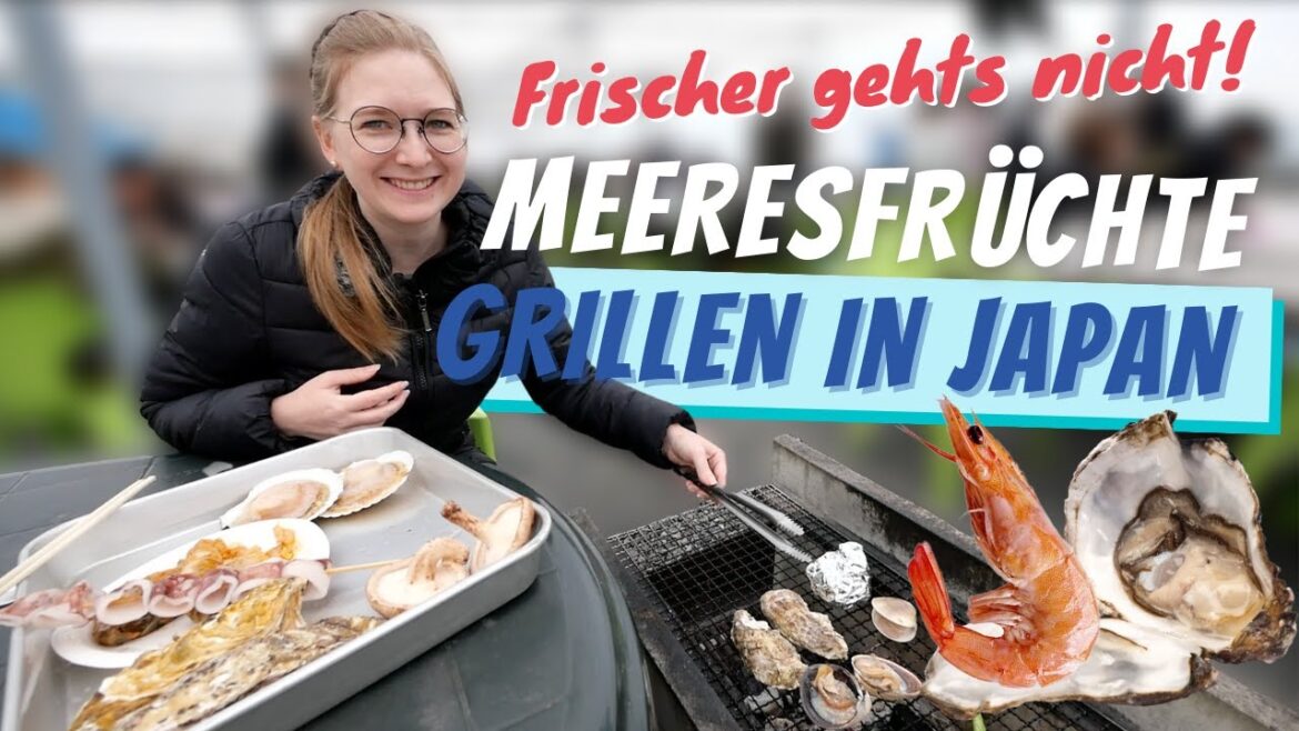 Die frischesten Meeresfrüchte beim Grillen am Meer