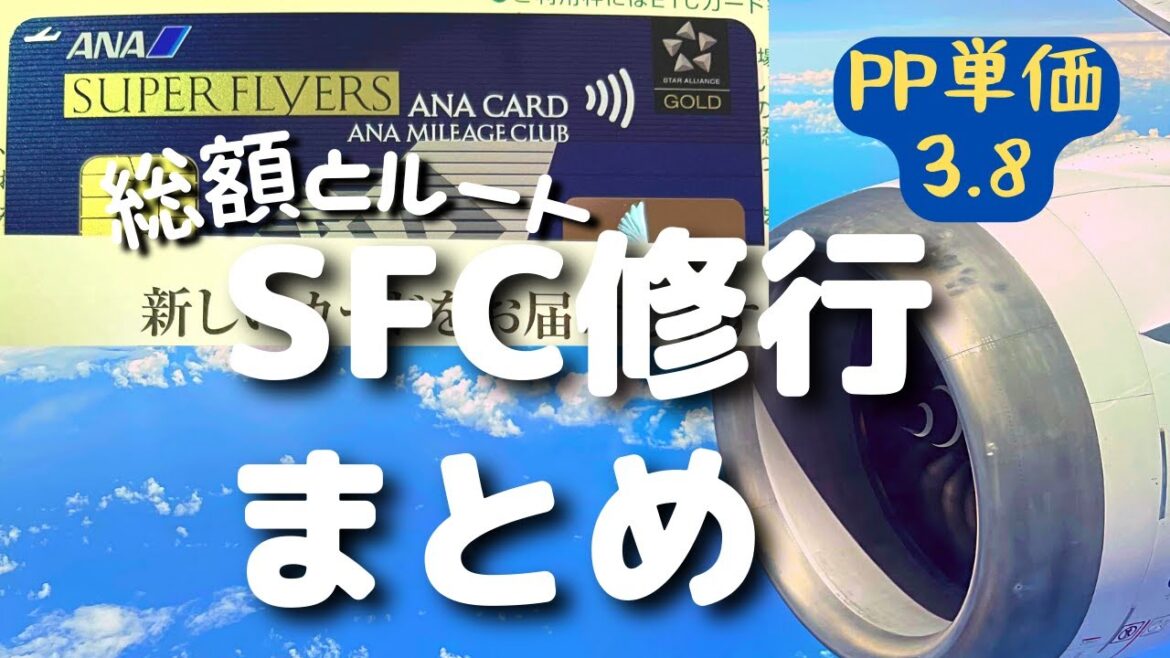 【SFC修行】PP単価3.8のSFC修行まとめ