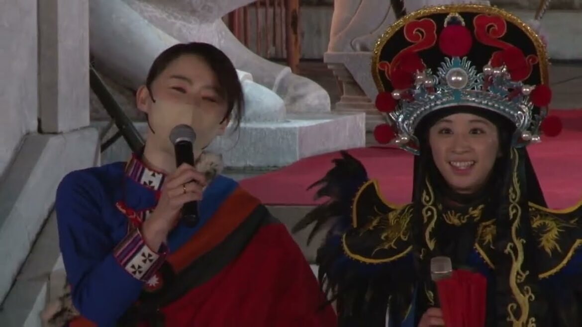 変面師・彩華　長崎燈會（ランタンフェスティバル）2023　孔子廟会場　長崎燈會孔子廟三年ぶりの舞い　2023年1月23日（春節旧正月）