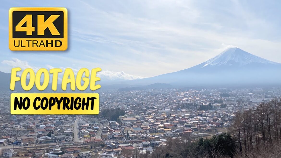 Japan / Timelapse / Mountain / Mount Fuji / Volcano - FREE VIDEO FOOTAGE NO COPYRIGHT 4K