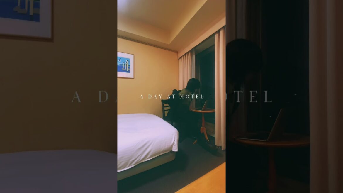 A day at hotel | ホテルで過ごす日 #travel #japantravel #travelvlog #sapporo #hotel #hotellife #shorts