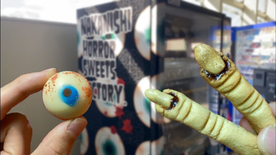 Weird Candies Vending Machine in Japan