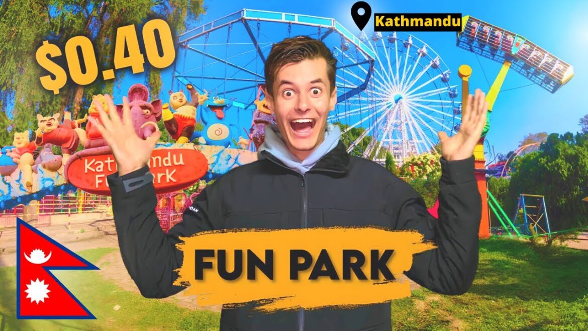 $0.40 EPIC Theme park in Kathmandu Nepal! 🇳🇵❤️ $0.40 EPIC Theme park in Kathmandu Nepal! 🇳🇵❤️