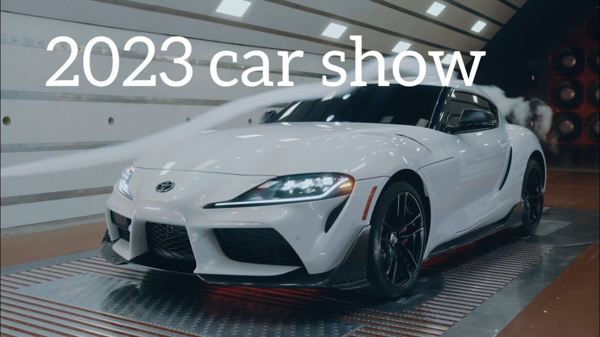 montreal car show 2023 part 2 toyota crown، rav4, electric bz4x, tacoma and many more