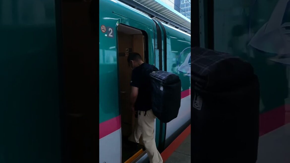 7AM in Tokyo ALL ABOARD! Shinkansen (Bullet Train)