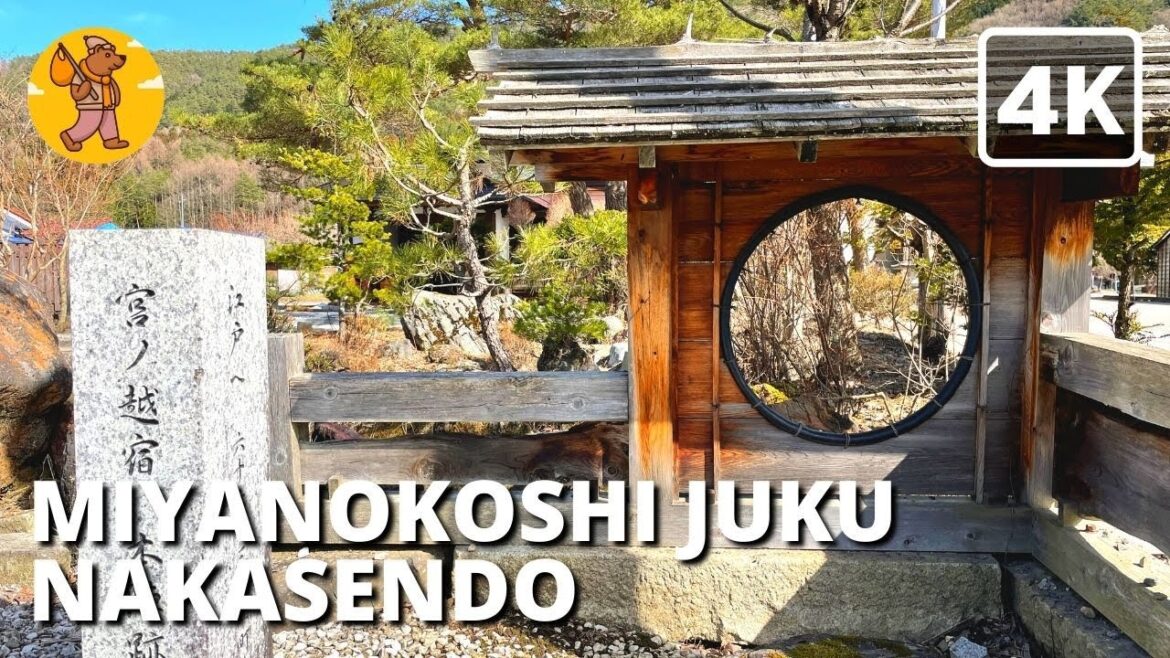 Miyanokoshi-juku 中山道 Nakasendo | 4K Miyanokoshi Nagano Japan Walking Tour | 木曽 宮ノ腰宿 長野県 Miyanokoshi-juku 中山道 Nakasendo | 4K Miyanokoshi Nagano Japan Walking Tour | 木曽 宮ノ腰宿 長野県