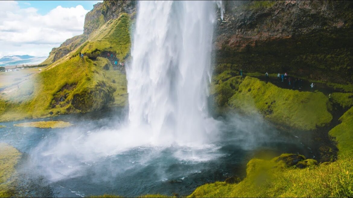 waterfall is a point in a river or stream where water flows @EXPLOREtheWORLD1003
