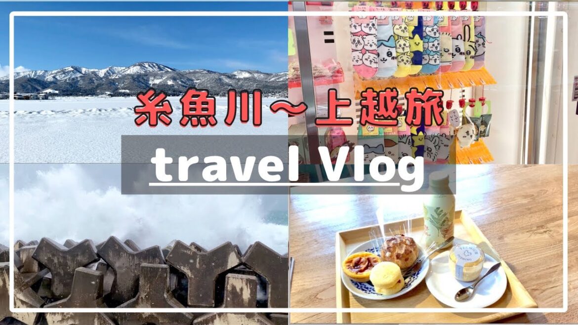 【旅Vlog】糸魚川上越の景色がおしゃれ過ぎた【旅行グルメゲーセン】