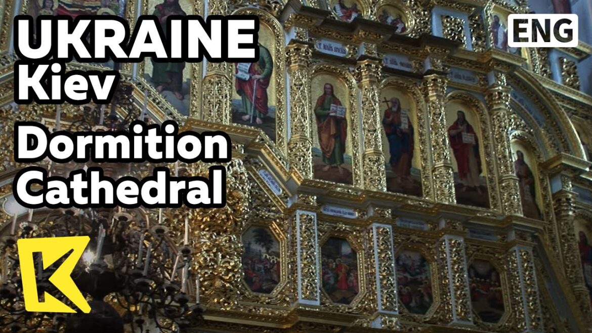 【K】Ukraine Travel-Kiev[우크라이나 여행-키예프]도미션 정교회 성당/Dormition Cathedral/Altar/Icon
